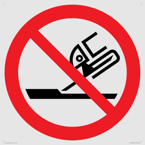 Prohibition: Do not use for face grinding